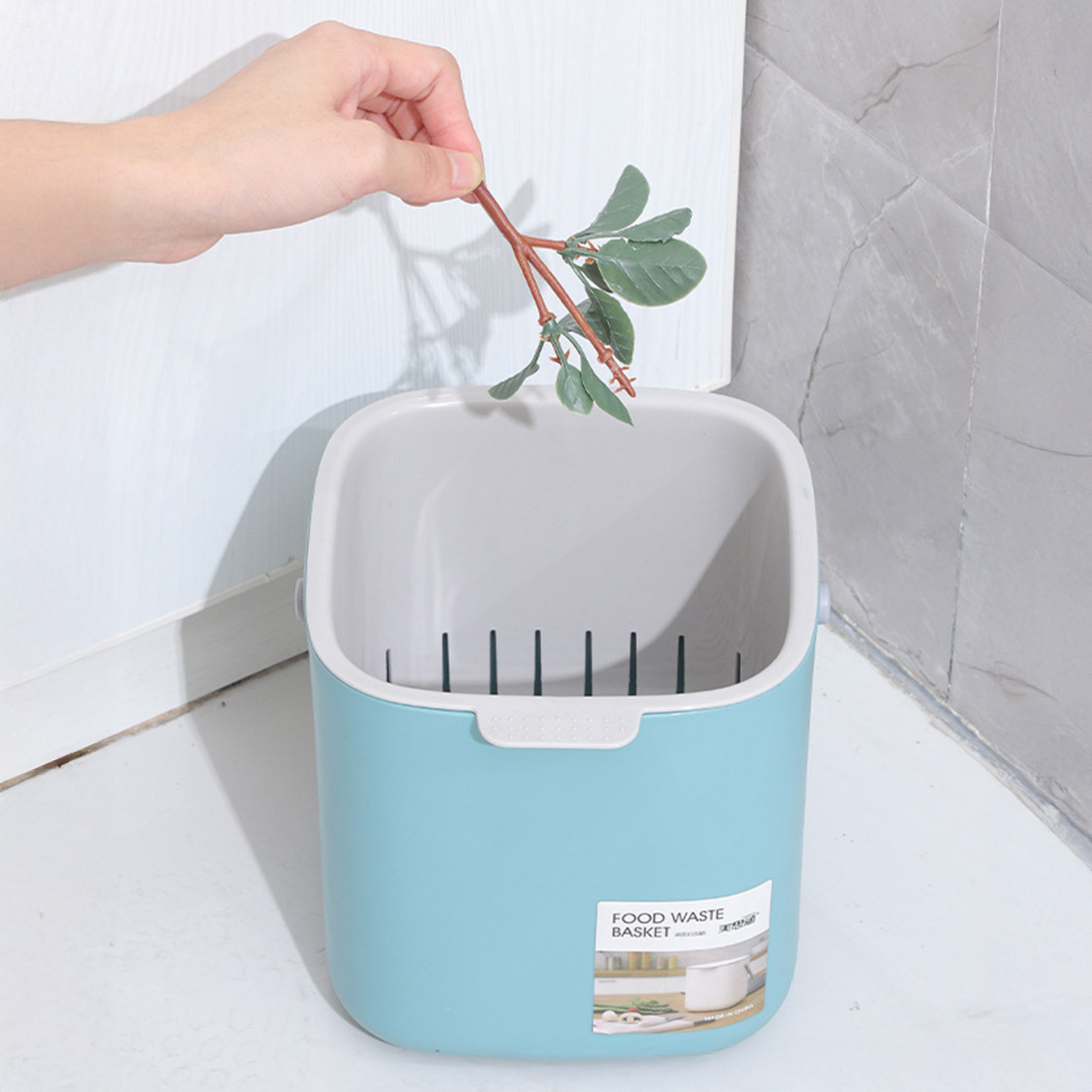 Countertop Trash Can with Lid  – Compost Bin Countertop recenzja i cena