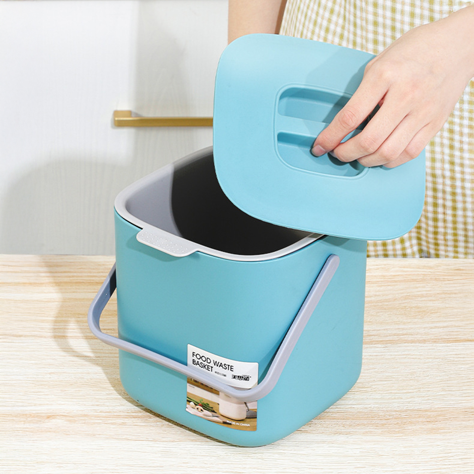 Countertop Trash Can with Lid  – Compost Bin Countertop recenzja i cena