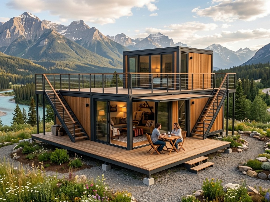 Eco Friendly Prefab House with – Sustainable Living Officer recenzja i cena