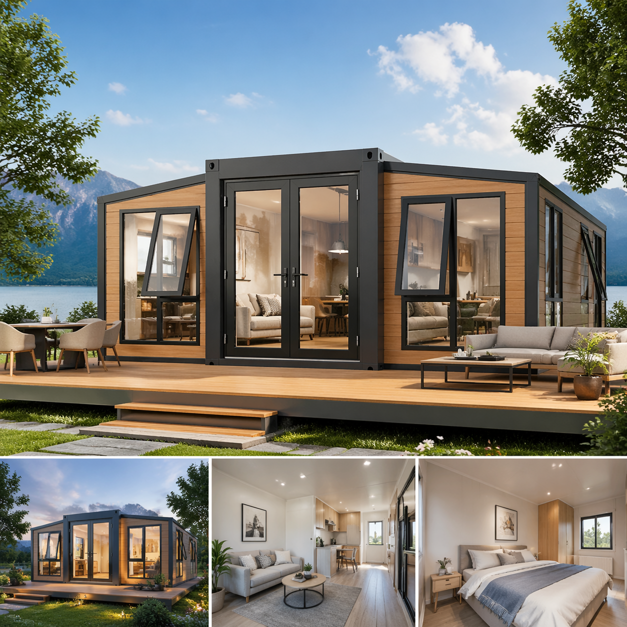 Eco Friendly Prefab House with – Sustainable Living Officer recenzja i cena