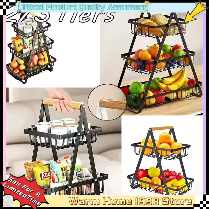 New 2 3 Tiers Countertop Fruit – Compost Bin Countertop recenzja i cena