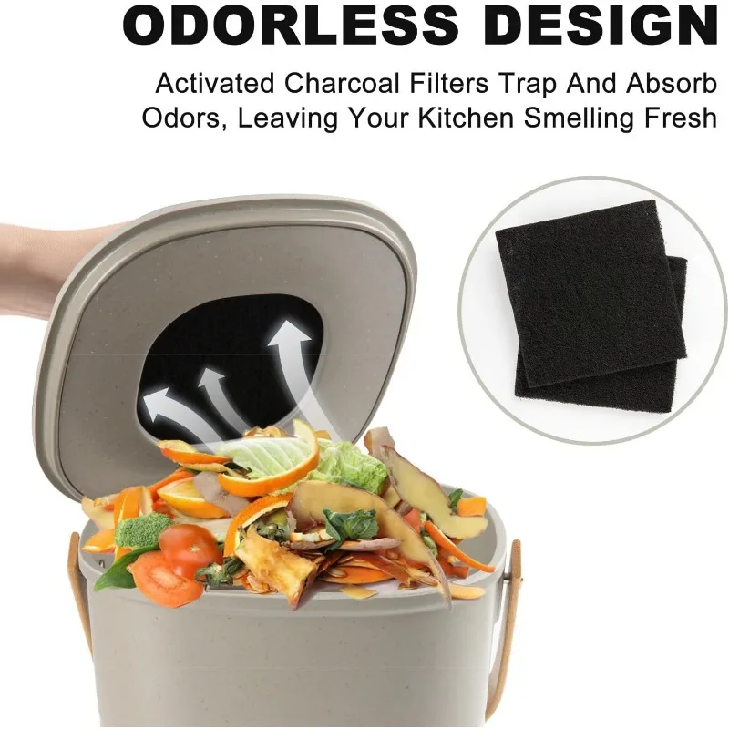 Compost Bin Kitchen, Counterto – Compost Bin Countertop recenzja i cena