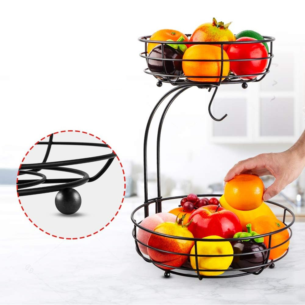 LMETJMA 2-Tier Countertop Frui – Compost Bin Countertop recenzja i cena