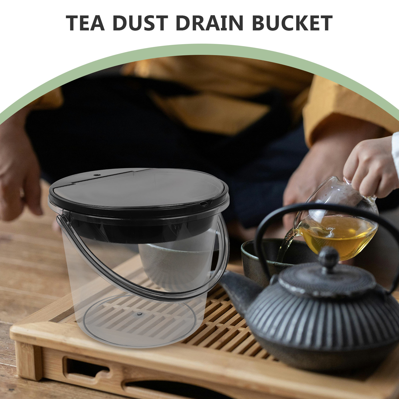 Tea Dregs Drainage Bucket Ligh – Compost Bin Countertop recenzja i cena