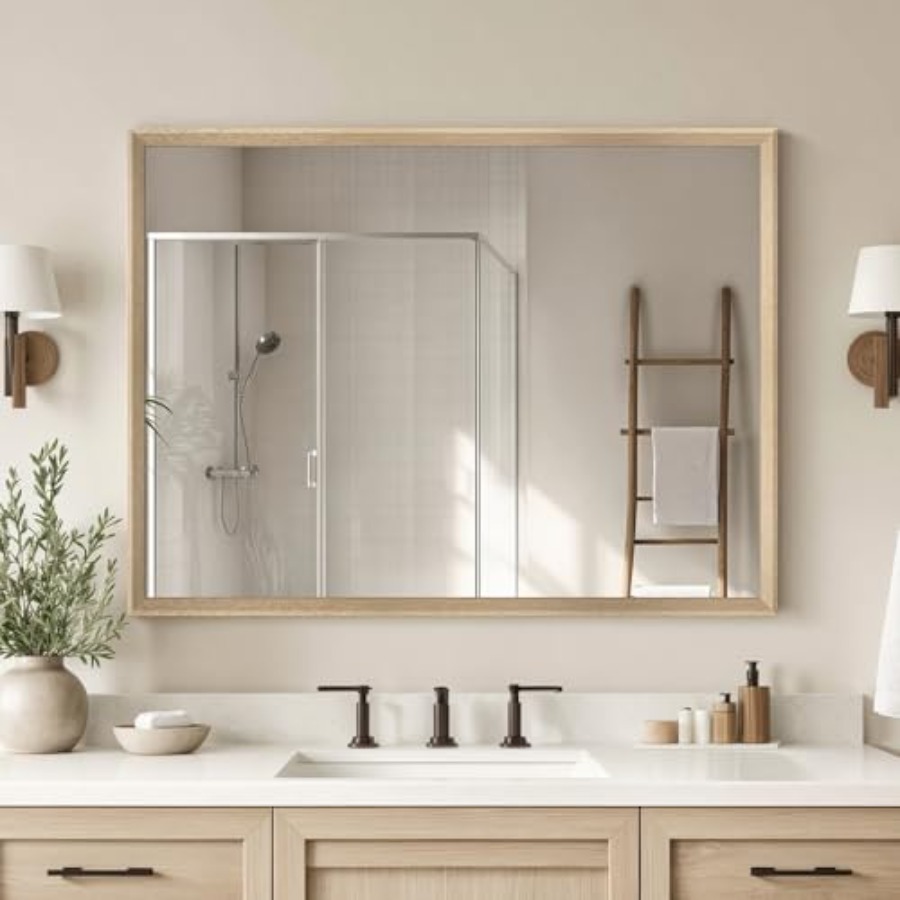 Bathroom Living Room Oak Wood  – Sustainable Living Is recenzja i cena