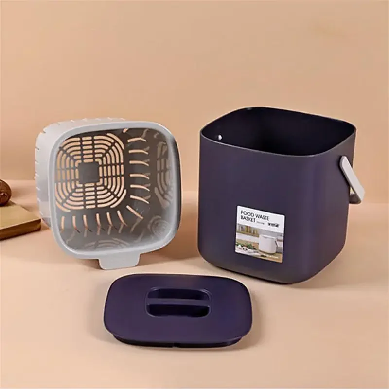 Kitchen Double Layer Trash Can – Compost Bin Countertop recenzja i cena