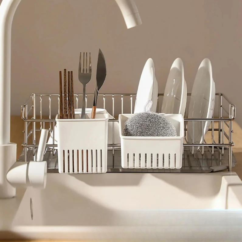 Cutlery Storage Rack with Cup  – Compost Bin Countertop recenzja i cena
