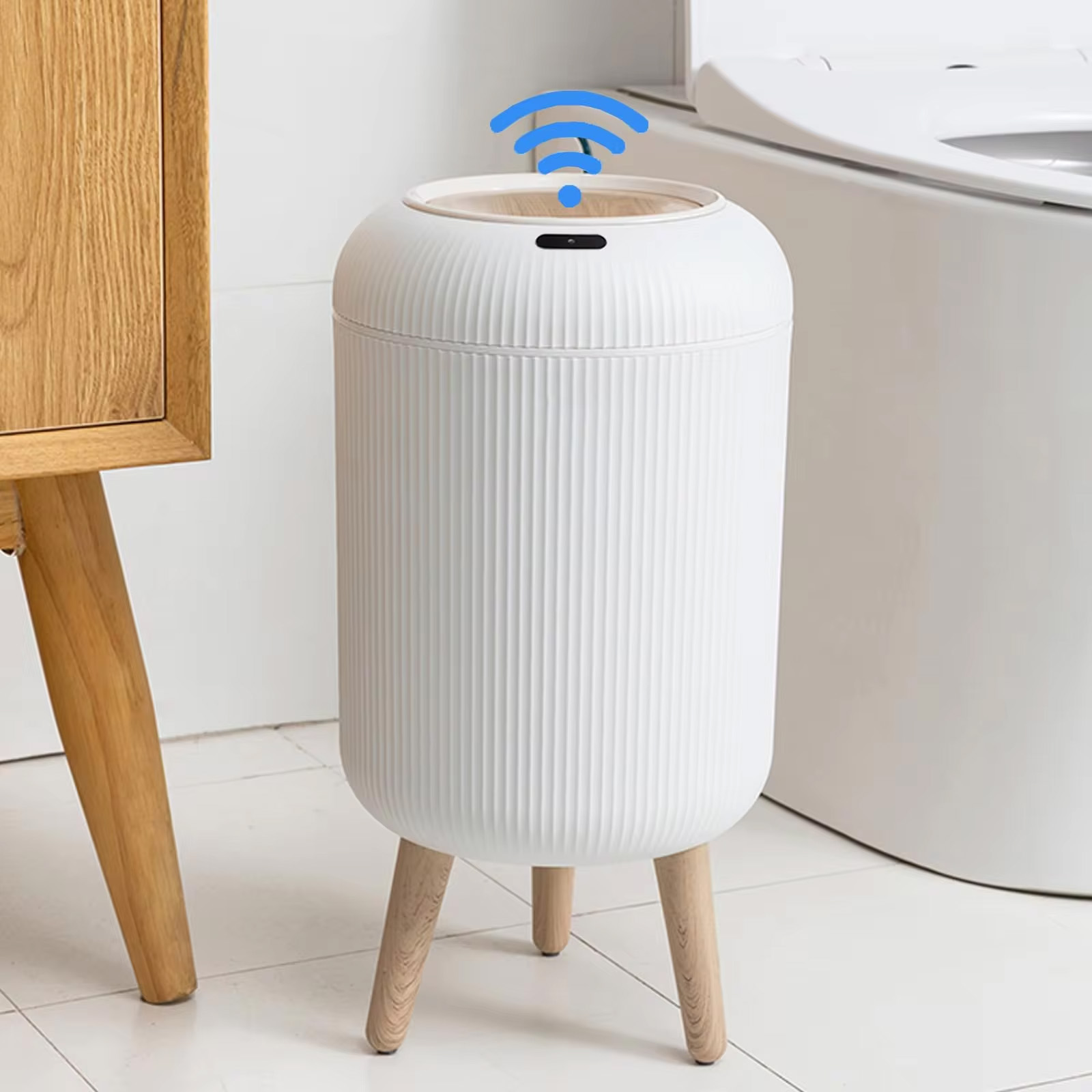 Automatic Trash Can with Lid,  – Compost Bin Countertop recenzja i cena