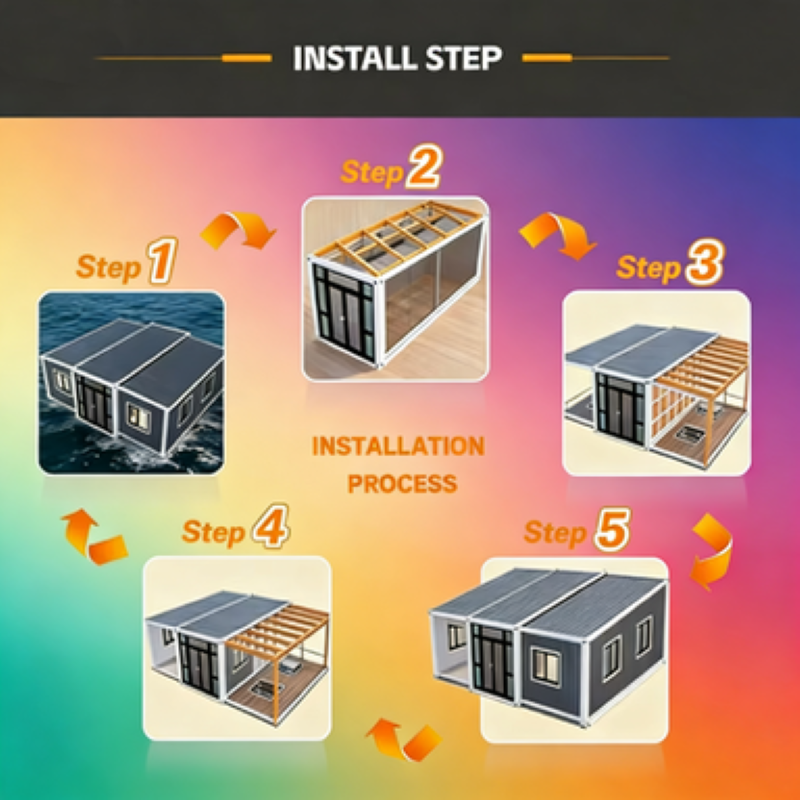20ft 40ft Eco Friendly Modular – Sustainable Living Is recenzja i cena