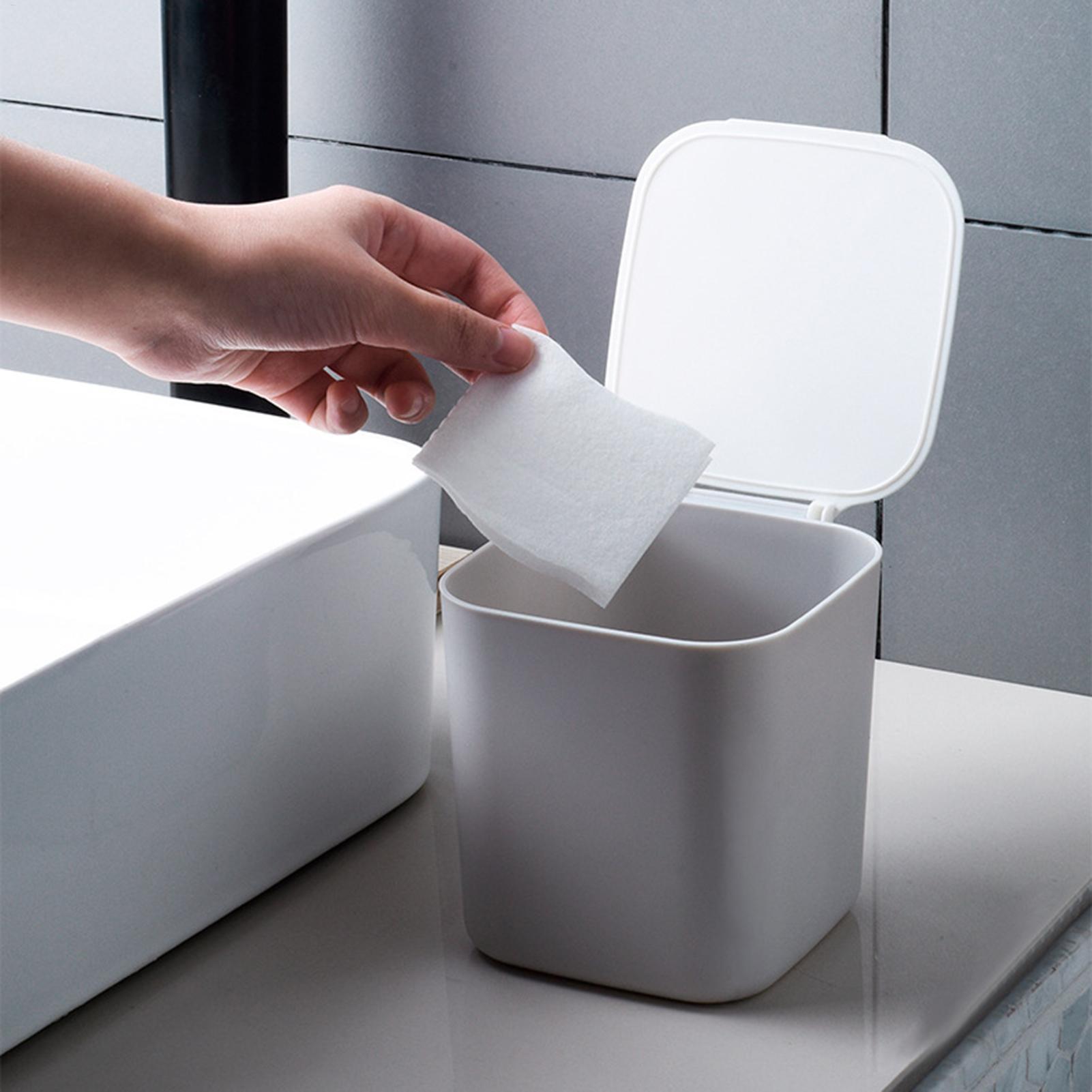 Mini Trash Can with Lid Small  – Compost Bin Countertop recenzja i cena