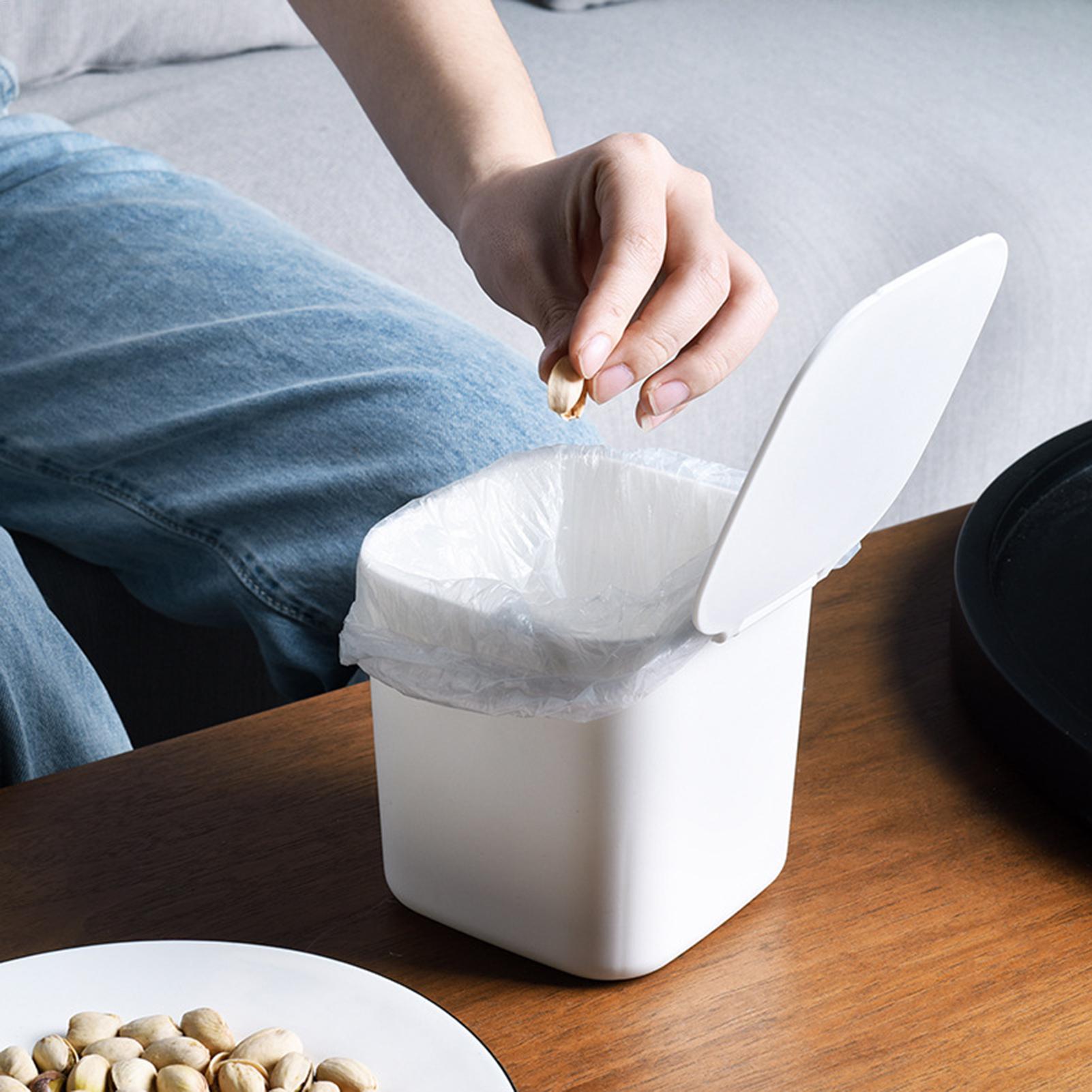 Mini Trash Can with Lid Small  – Compost Bin Countertop recenzja i cena