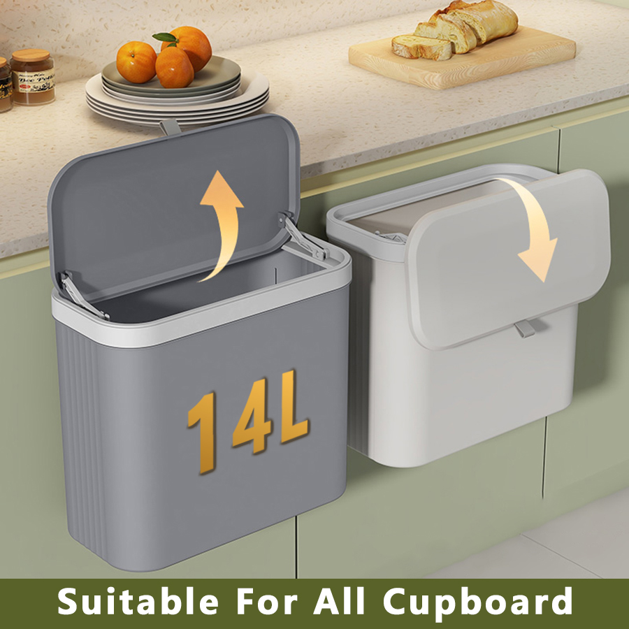 ONEKA 14L Kitchen Trash Can Wi – Compost Bin Countertop recenzja i cena